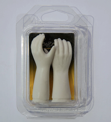 Händer Marmoli man, 7 cm
