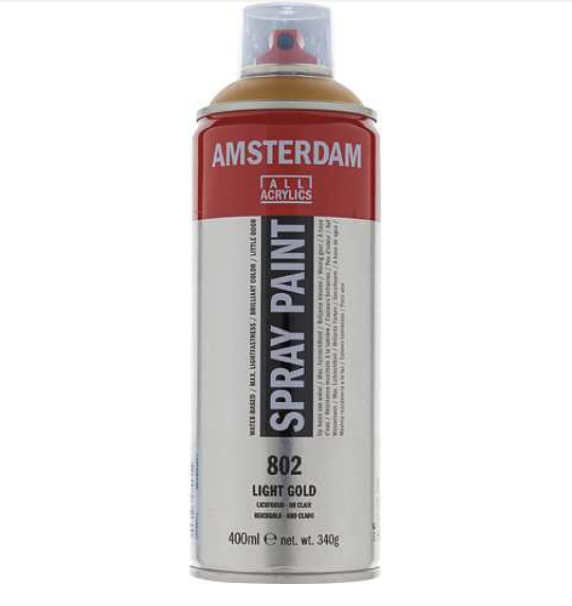 802 Light Gold Amsterdam spray