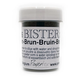 Bister pulver, brun 20 g