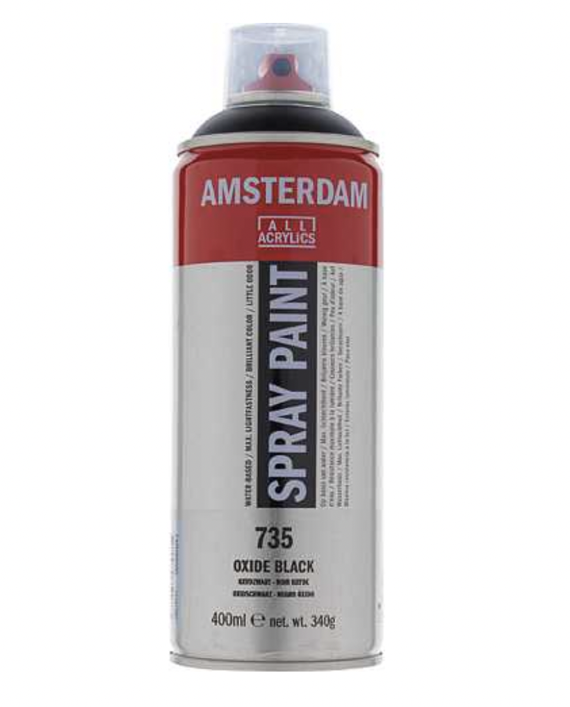 735 Oxid Black Amsterdam spray