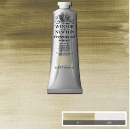 Winsor & Newton prof. 60ml - Davy´s Gray 217