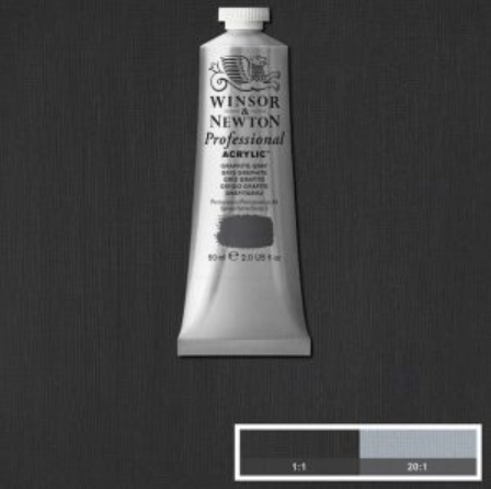 Winsor & Newton prof. 60ml - Graphite Grey 292