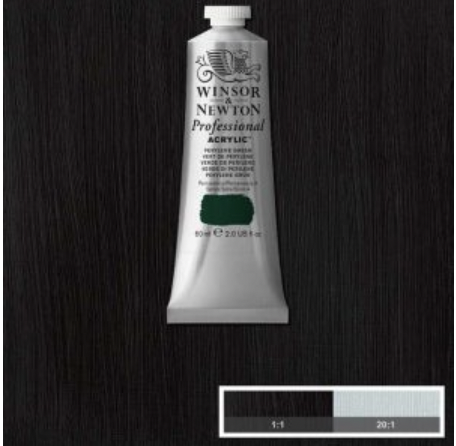 Winsor & Newton prof. 60ml - Perylene Green 460