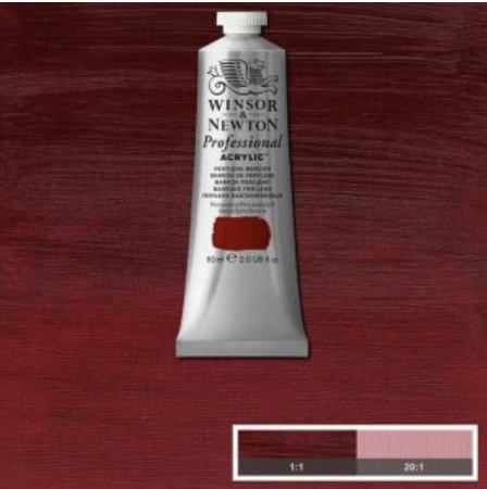 Winsor & Newton prof. 60ml - Perylene Maroon 507