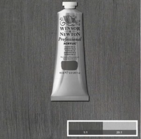 Winsor & Newton prof. 60ml - Silver No.2 624