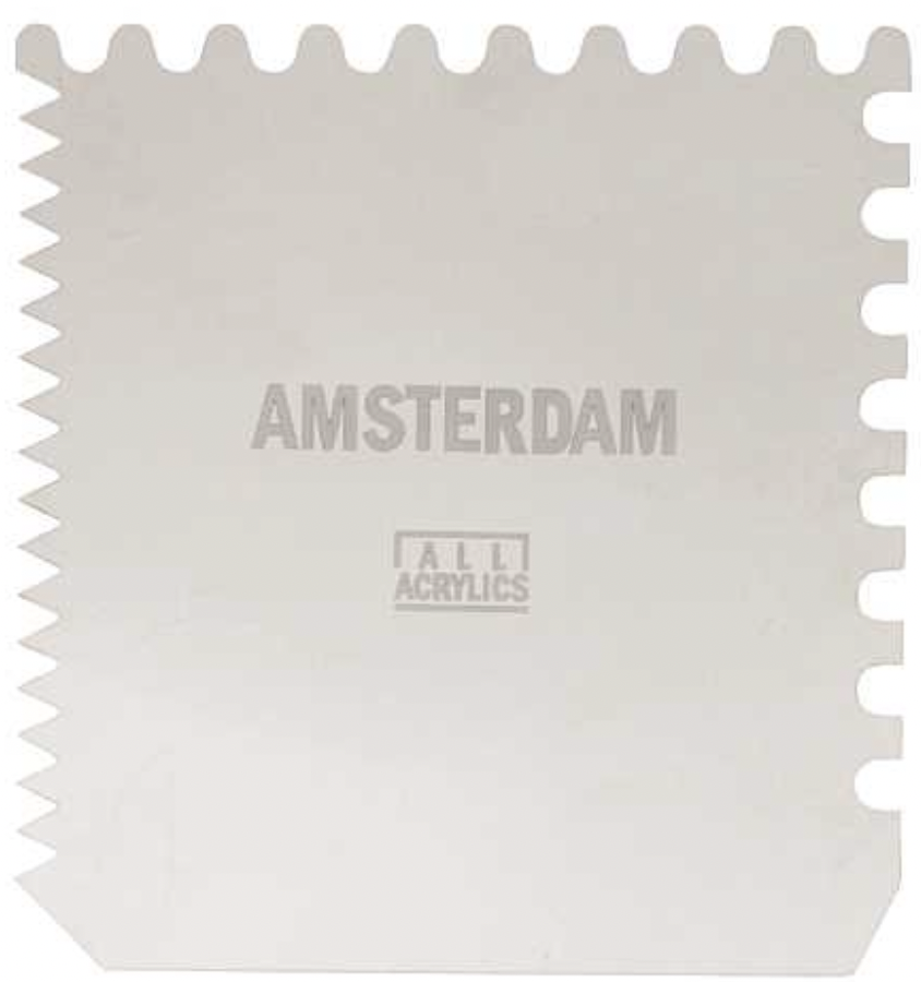 Amsterdam scraper, 10 x 10 cm