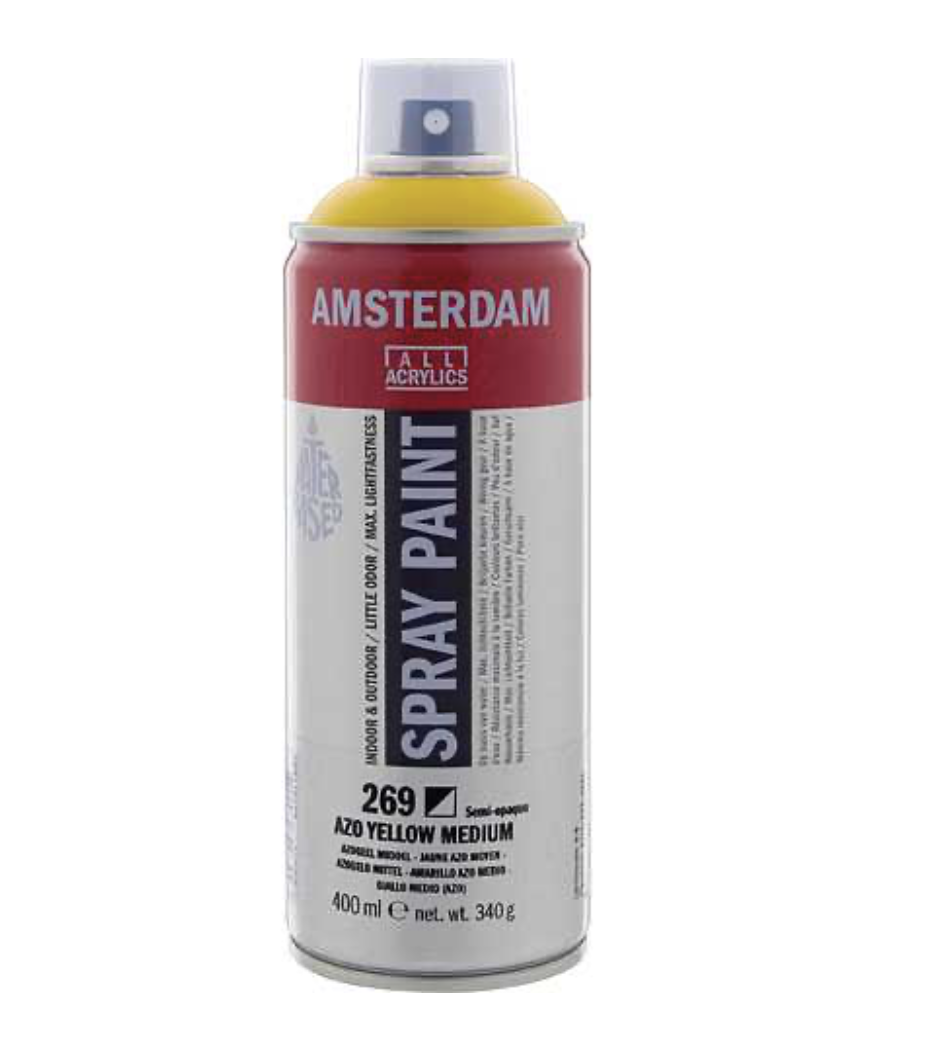 269 Azo yellow medium Amsterdam spray