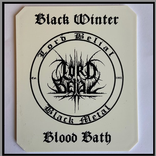 LORD BELIAL - Ice scraper BLACK or RED