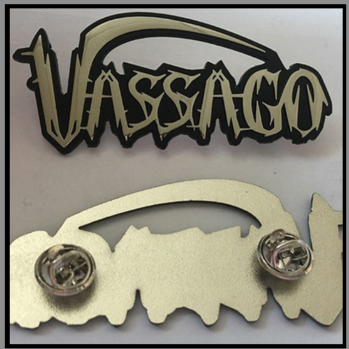 VASSAGO - Logo metal pin