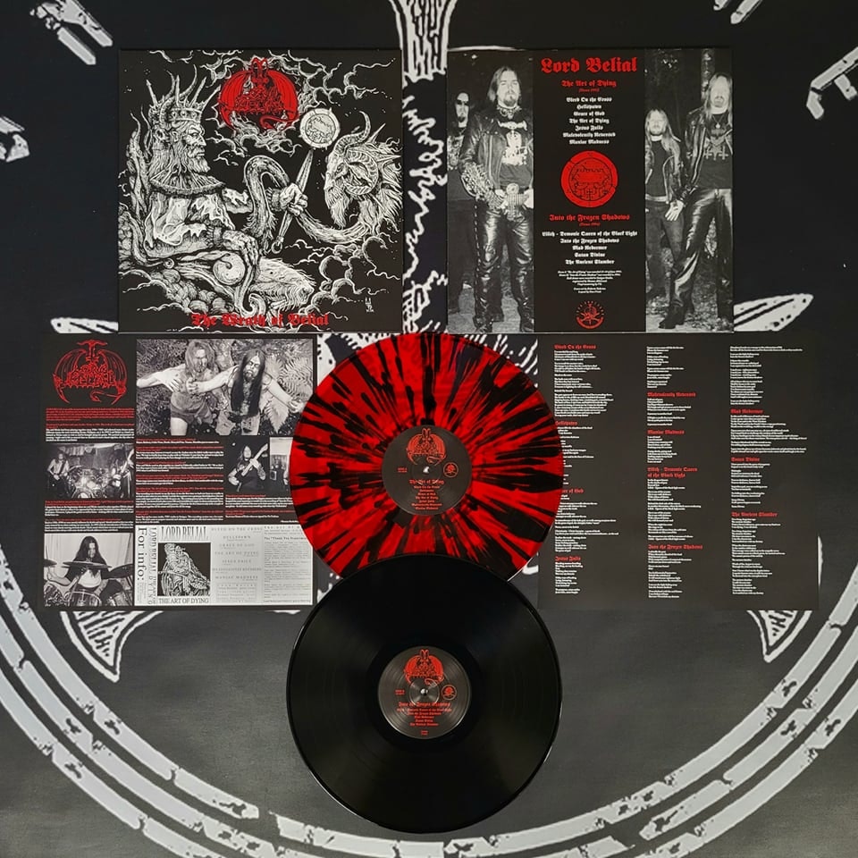 LORD BELIAL - Wrath of Belial - Vinyl LP (Black or Red/Black splatter)