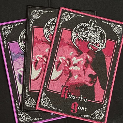 LORD BELIAL - Kiss the goat - PATCH