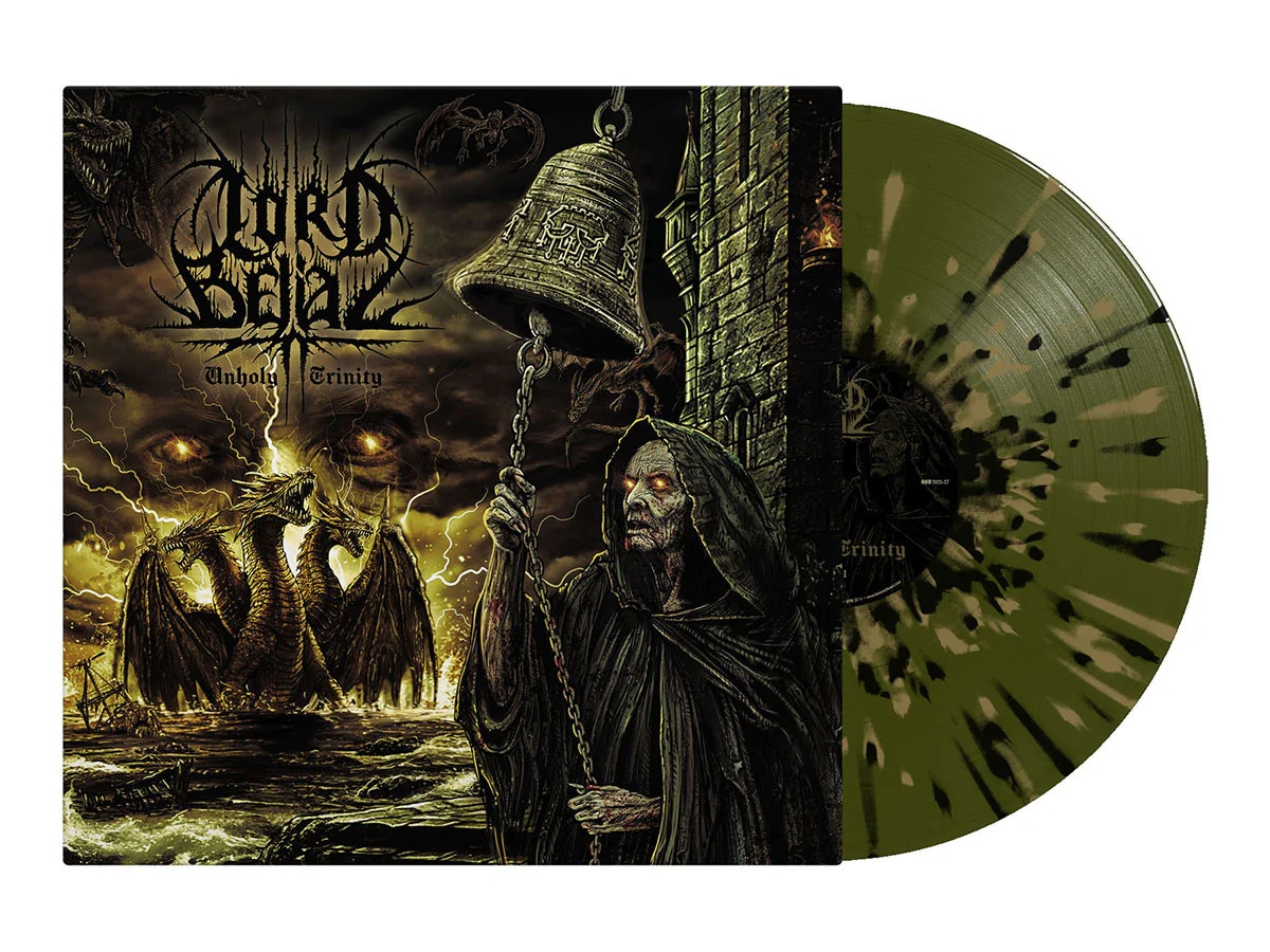 LORD BELIAL - Unholy Trinity - LP Swamp green/gold/black splatter vinyl