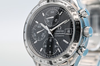 Sold Omega Speedmaster Date Automatic Box, Tag & Paper 3513.50