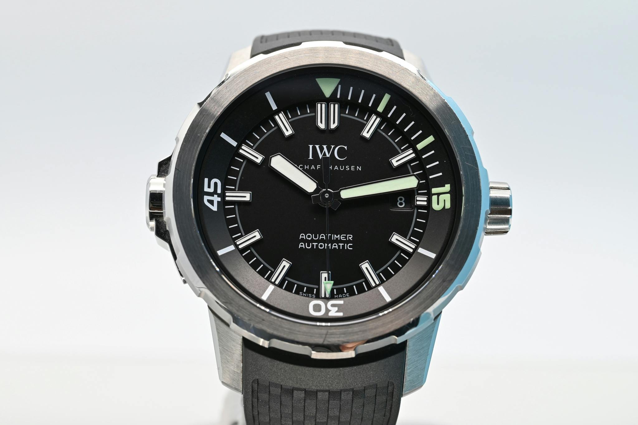 SOLD IWC Aquatimer Automatic - B&P - REF - IW329001 - Grandeur Times AB