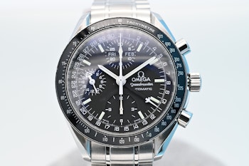 Sold Omega Speedmaster Date Box, Tag & Papers - 3520.50