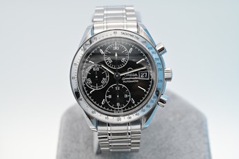 Sold Omega Speedmaster Date Box, Tag & Papers 3513.50