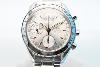 Sold Omega Speedmaster Day Date Box, Tag & Papers 3523.30