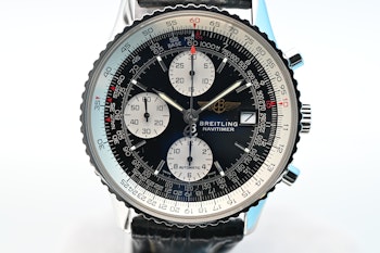 SOLD Breitling Old Navitimer Box & Papers A13322