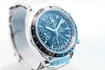 SOLD Omega Speedmaster Date 3220.50 Box & Papers - 222