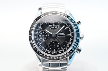 SOLD Omega Speedmaster Date 3220.50 Box & Papers - 222