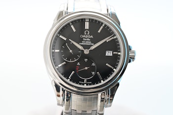 Sold Omega De Ville Co-Axial Power Reserve 4532.51 Box, Tag & 2 papers