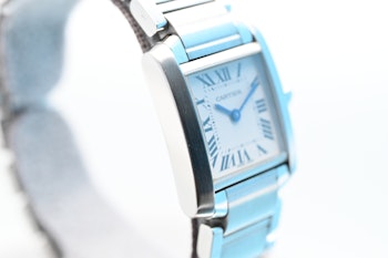SOLD Cartier Tank Francaise 2384 with Box