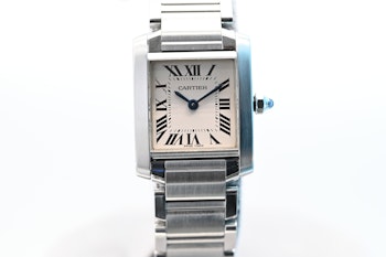SOLD Cartier Tank Francaise 2384 with Box