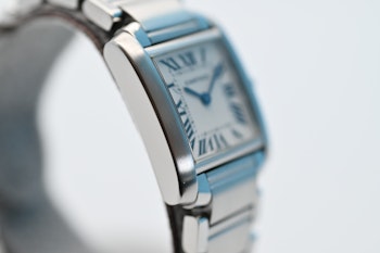 SOLD Cartier Tank Francaise 2384 Papers