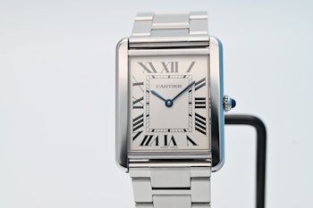Sold: Cartier Tank Solo 3169 Box & Papers - 393
