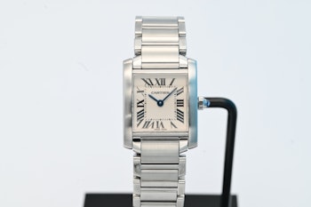 Sold: Cartier Tank Francaise ref: 2384 - 568