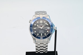 Sold: Omega Seamaster 300m Co-axial Box, Tag & 3 Papers - 632