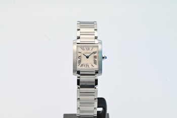 Sold Cartier Tank Francaise 2384 Box & Papers - 720