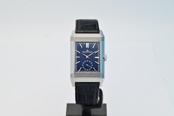 Jaeger-LeCoultre Reverso Duoface Certified Tribute Duoface Blue & White Box & Papers Manufactorer Warranty Valid - 877
