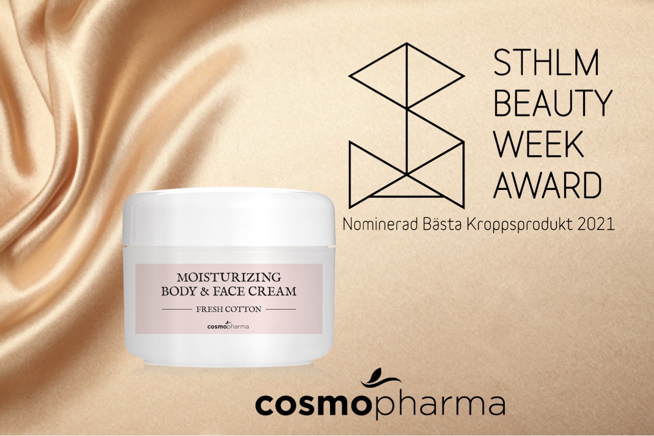 Moisturizing Body & Face Cream Fresh Cotton, 250 ml