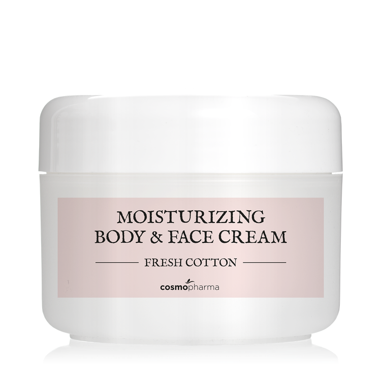Moisturizing Body & Face Cream Fresh Cotton, 250 ml