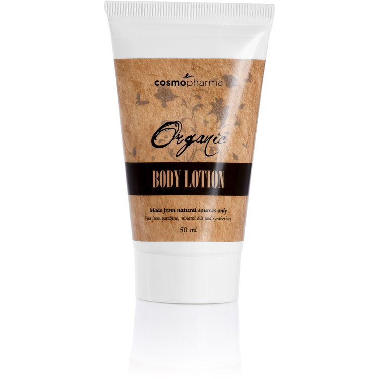 Mini Organic Body lotion, 50 ml - travel size