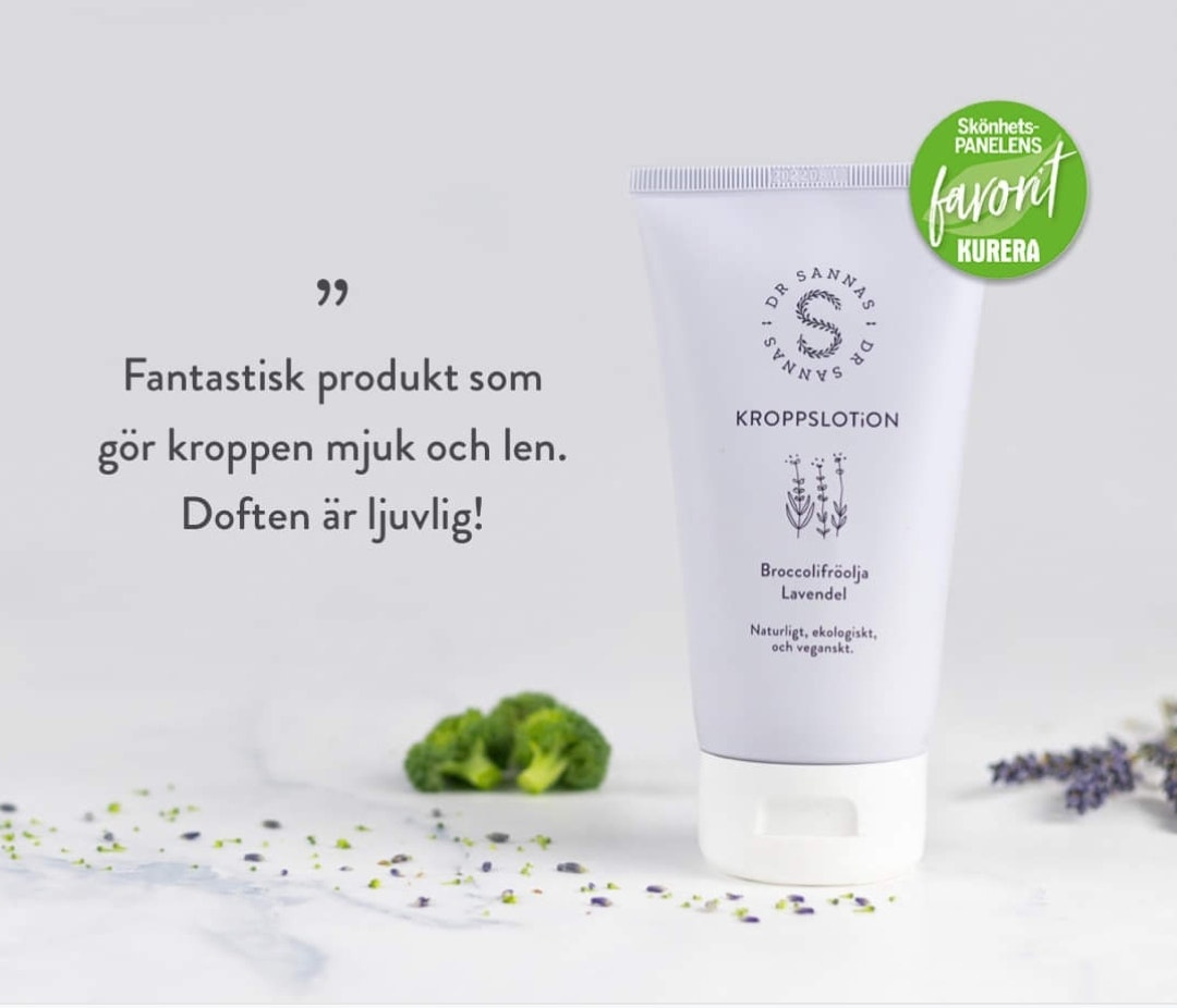 Dr Sannas Kroppslotion med Probiotika, 150 ml