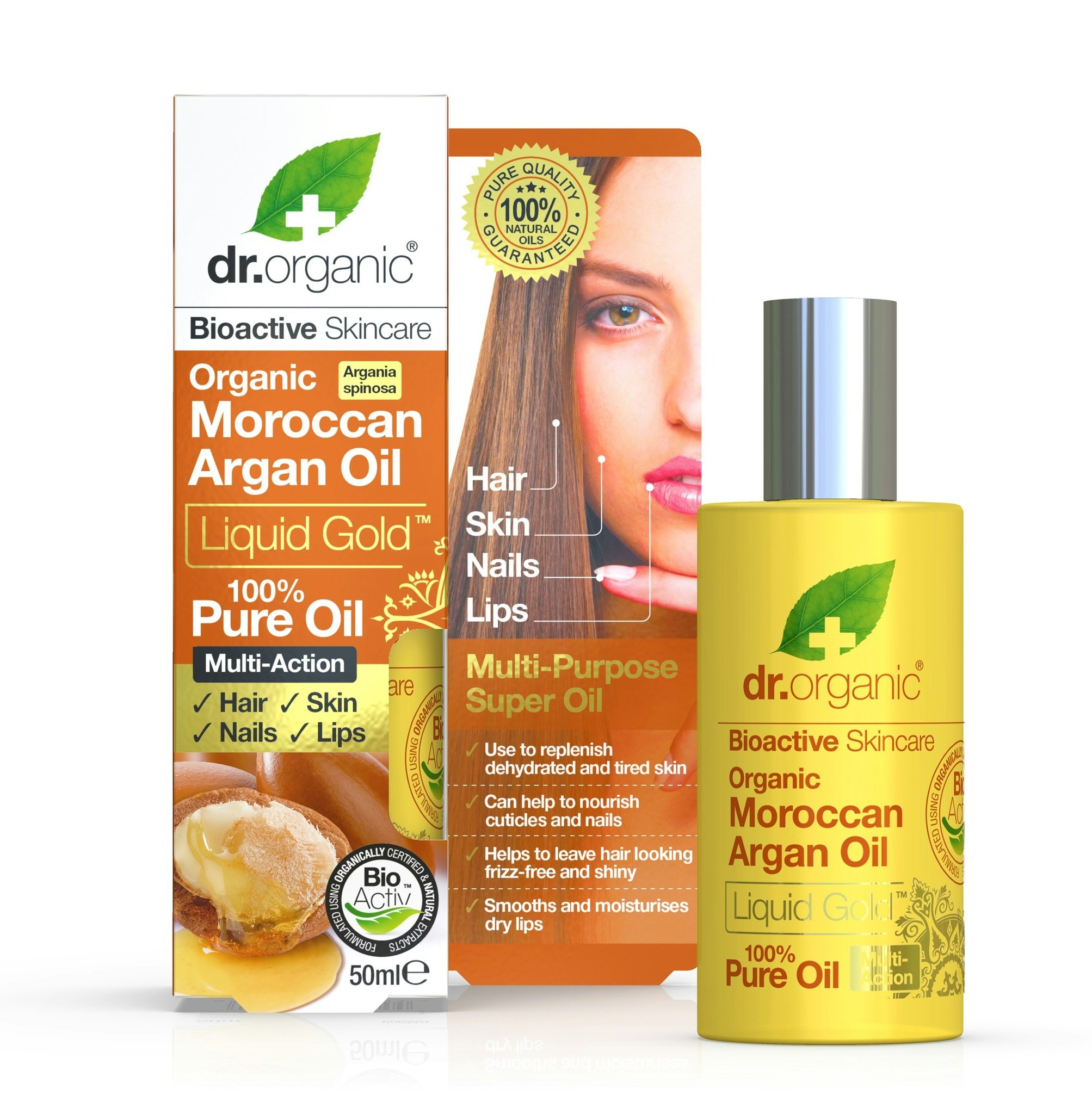 Dr Organic Argan Oil, 50 ml