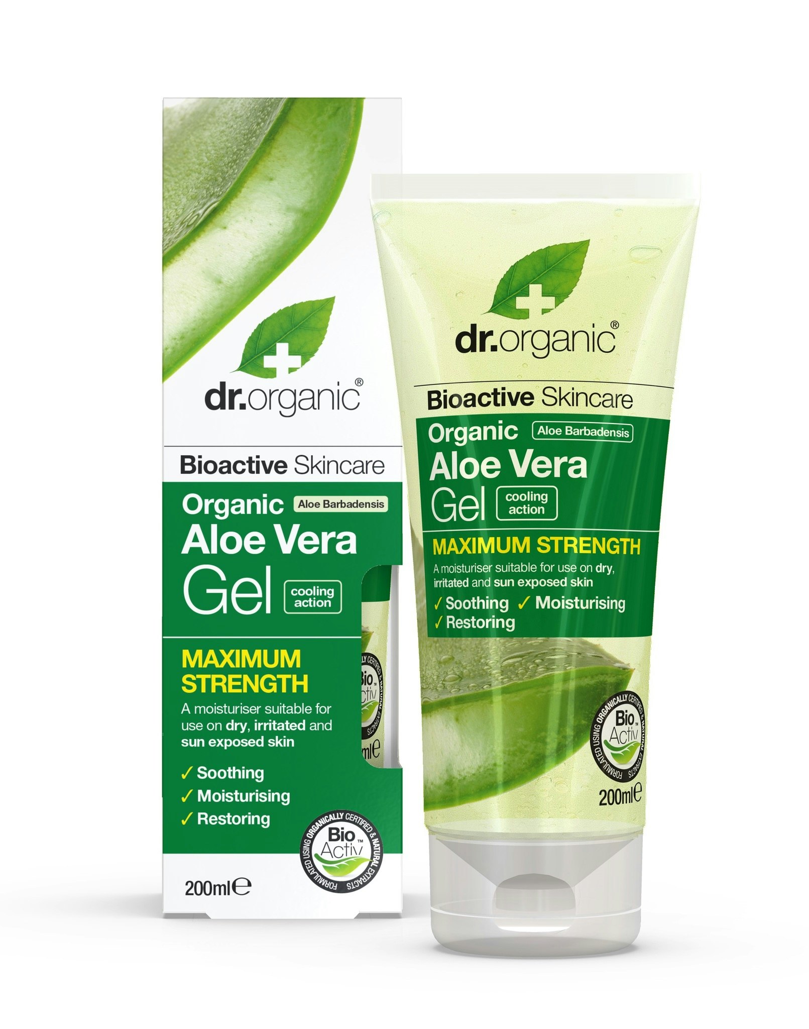 Dr Organic - Aloe Vera Gel, 200 ml