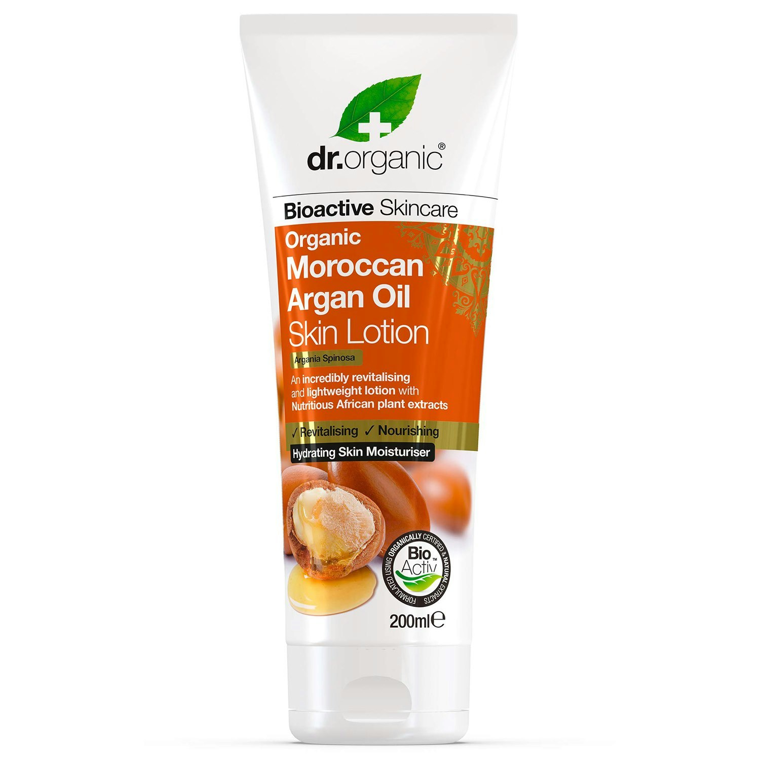 Dr Organic Moroccan Argan Oil Skin Lotion, 200 ml