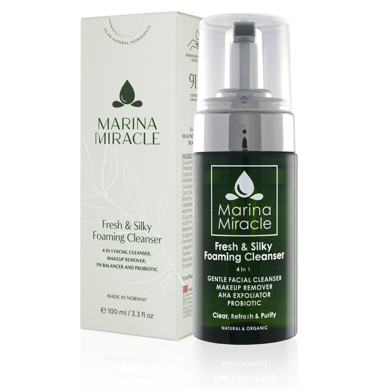 Fresh and Silky Foaming Cleanser, 100ml