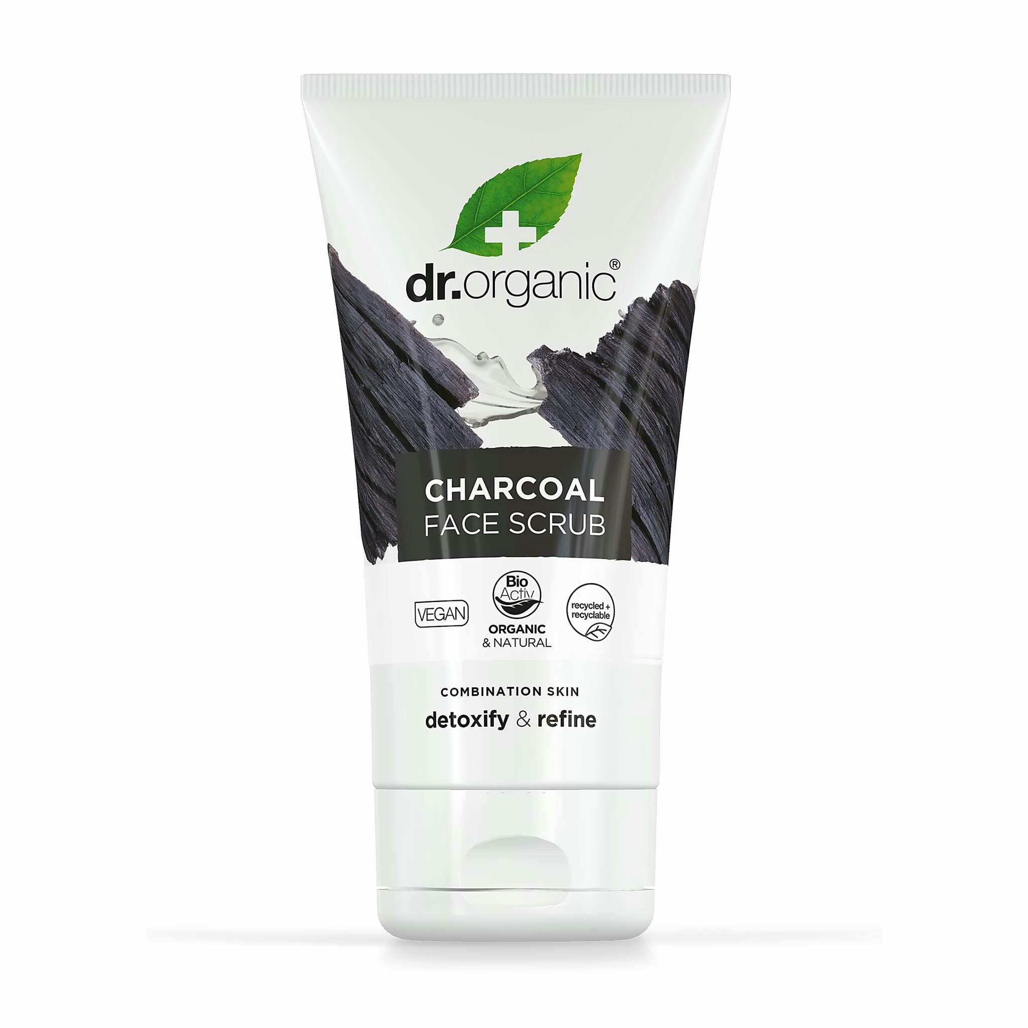 Dr Organic Activated Charcoal Face Scrub, 125 ml