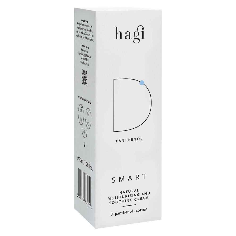 Hagi SMART D Natural Moisturizing & Soothing Cream, 50ml