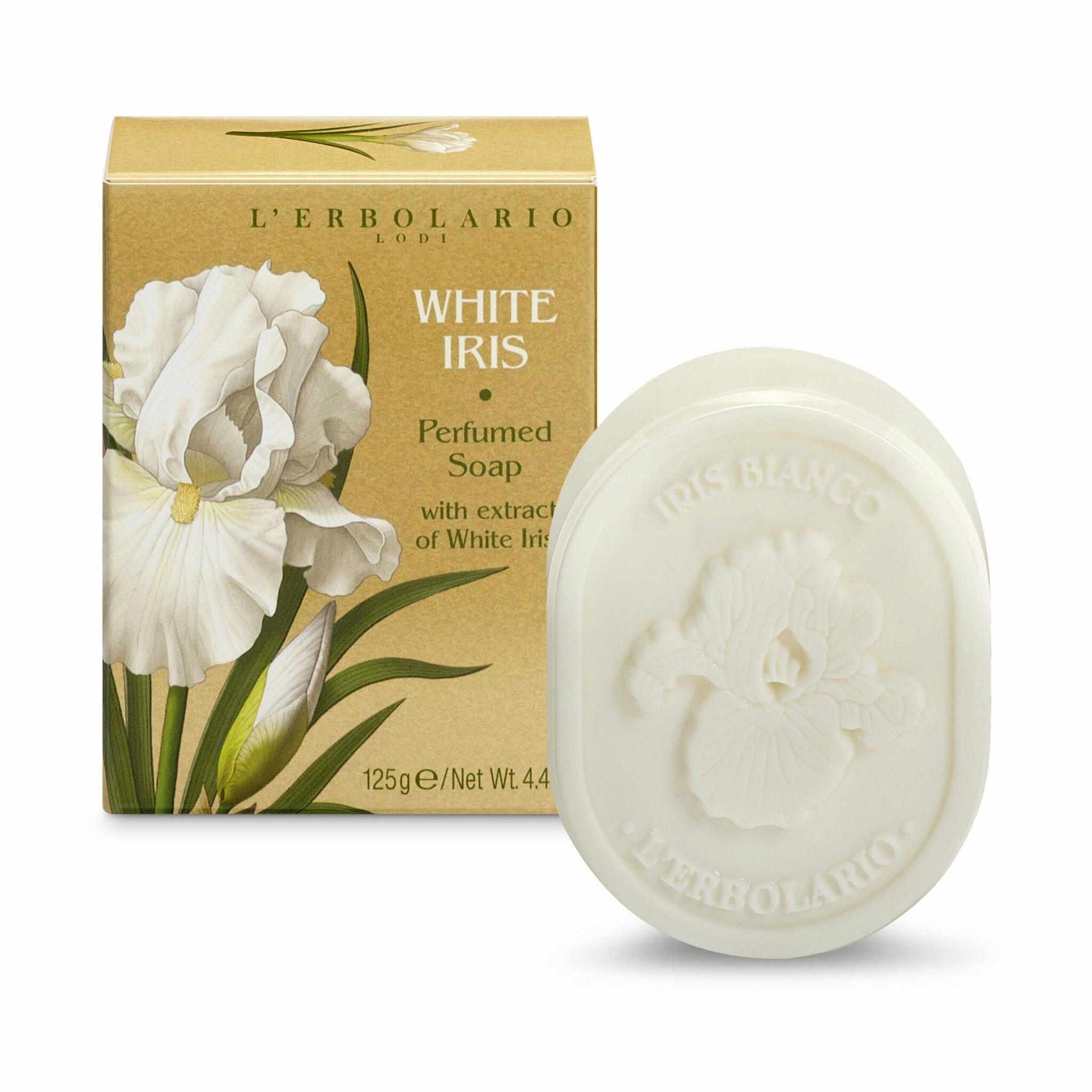 Tvål Vit Iris, 125g