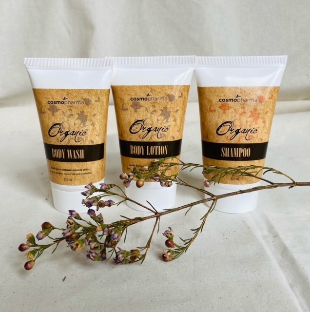 Mini Organic Shampoo, 50 ml - travel size