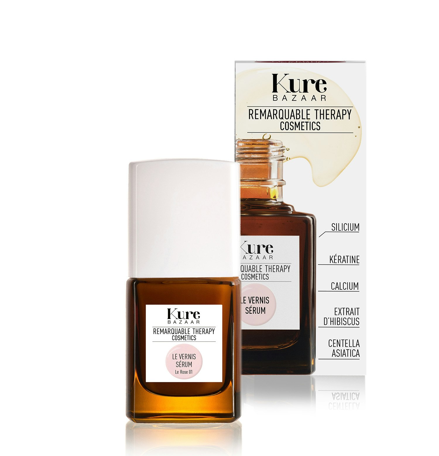 Remarquable Therapy Färgade nagelförstärkare Le Rose 01, 10ml