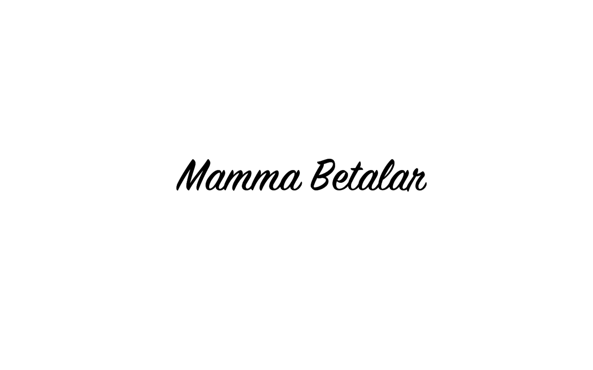 Dekal - Mamma Betalar