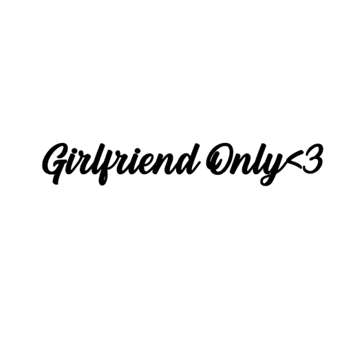 Dekal - Girlfriend Only