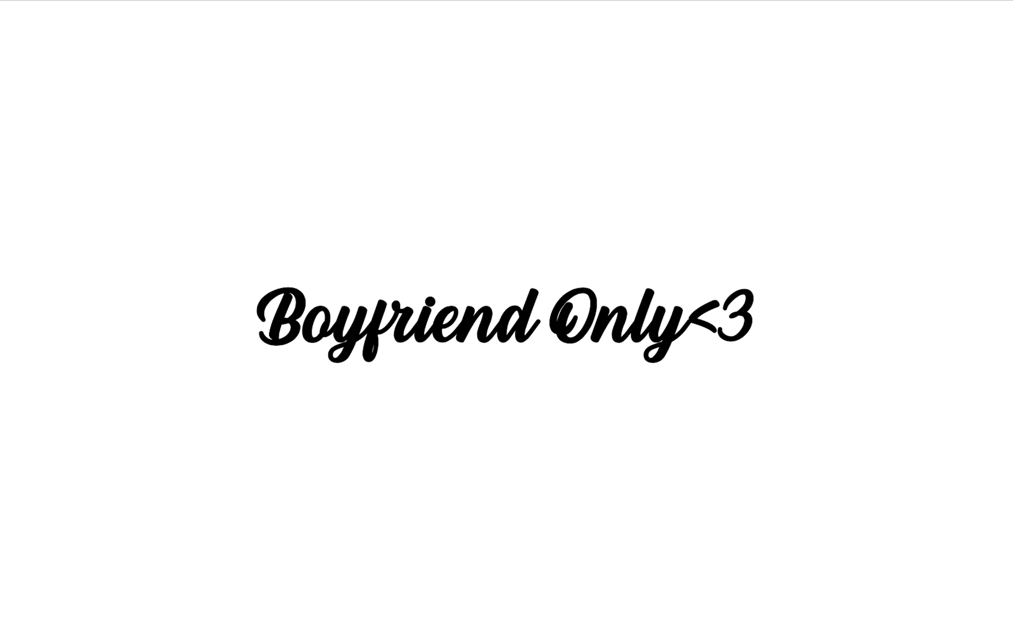 Dekal - Boyfriend Only