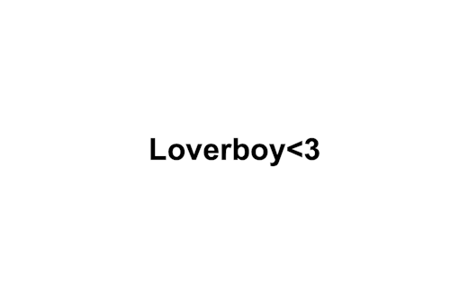 Dekal - Loverboy